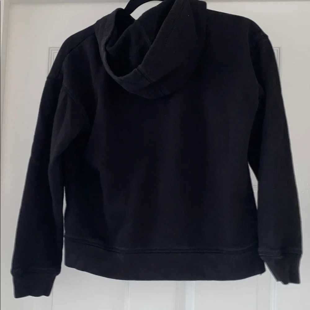 Gap Kids Black Monotone Logo Hoodie Sweatshirt. Size XL (12)